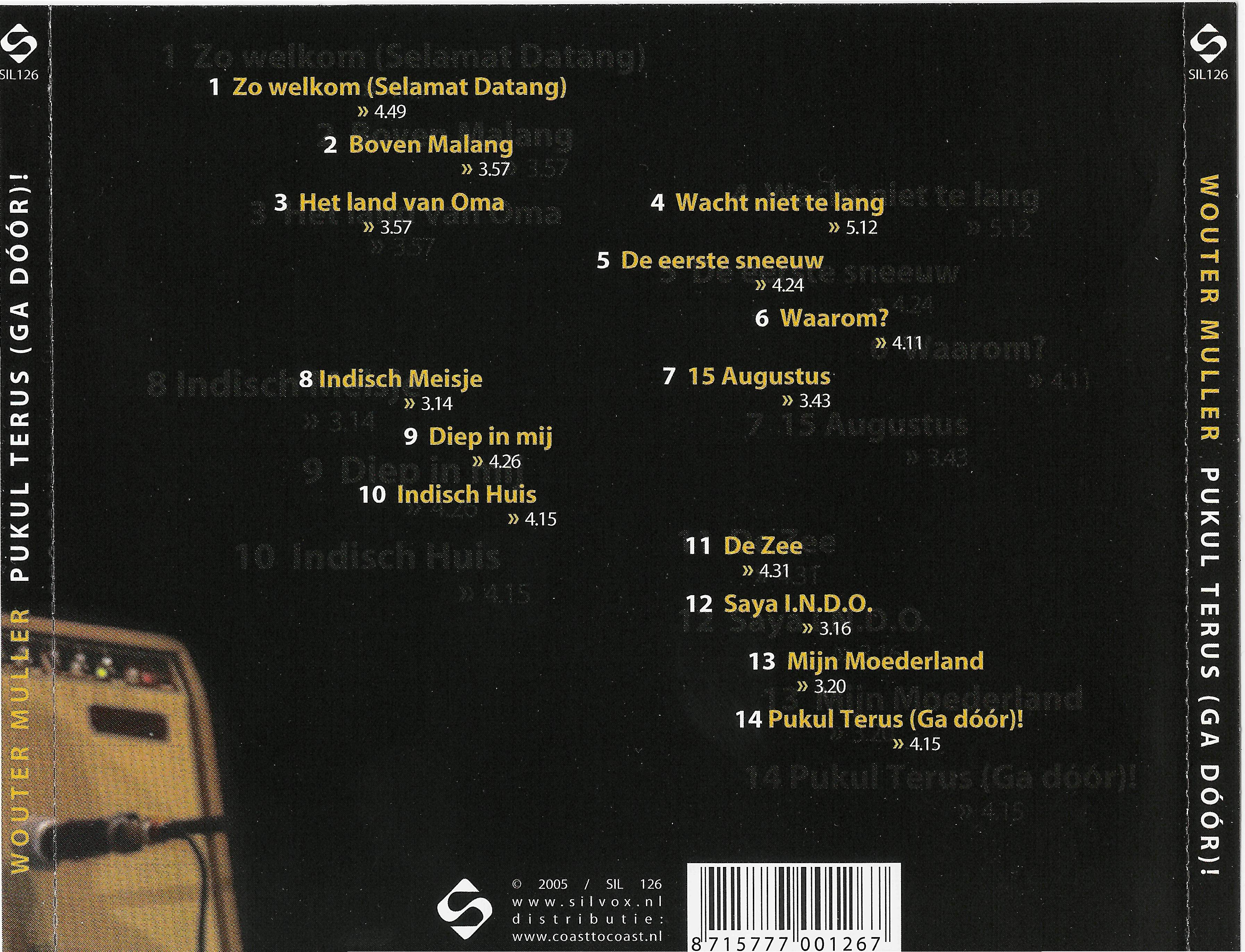 Wouter Muller  Ga Door Pukul Terus : Back